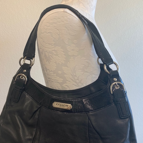 Coach Women's Leather Shoulder Handbag EST 1941 - Picture 5 of 10